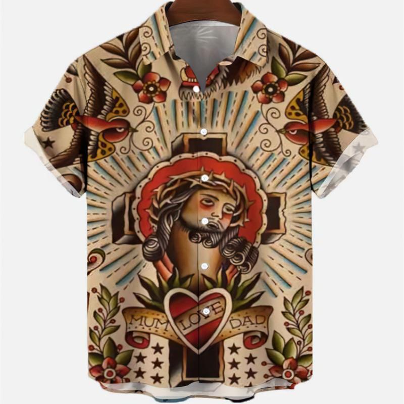 Hawaiian Men's Vintage Summer  - огляд і ціна Vintage Hawaiian Floral Shirt