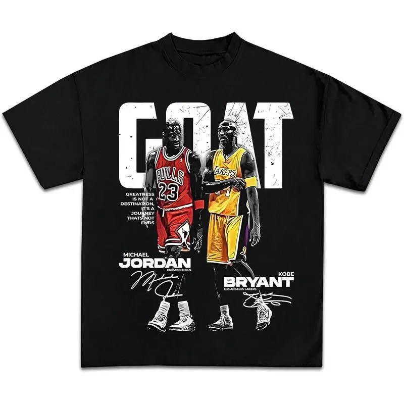 Goat MJ And Kb Bryant Casual G - огляд і ціна Acid Wash Vintage Graphic T Shirt