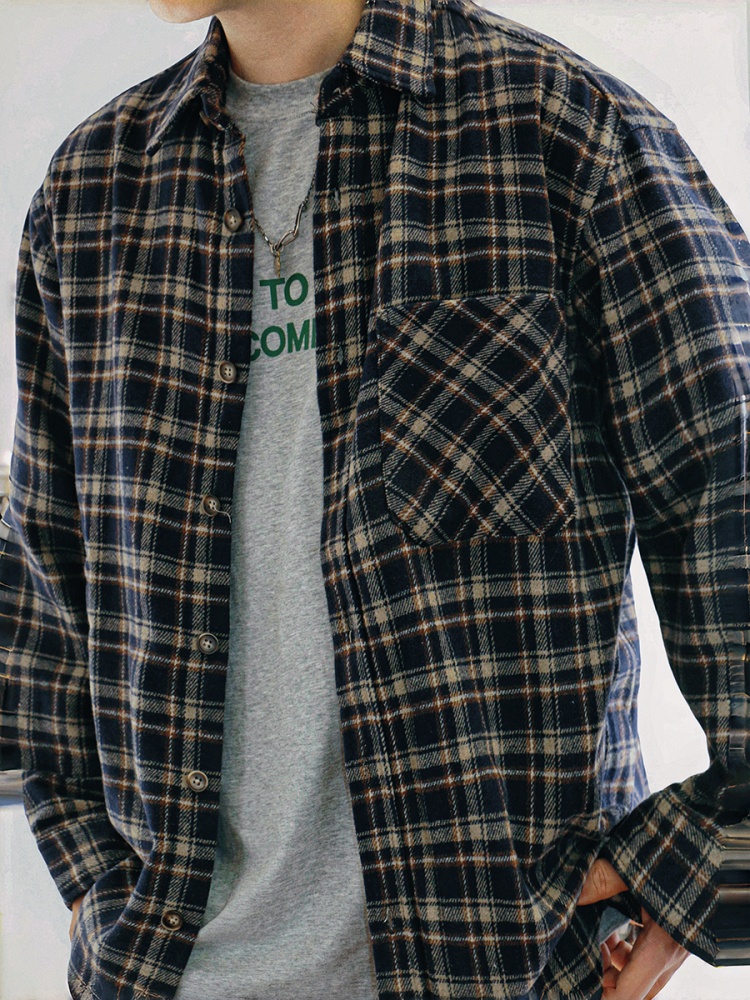 ‌Japanese Vintage Heavyweight  - огляд і ціна Flannel Plaid Shirt Heavy Weight