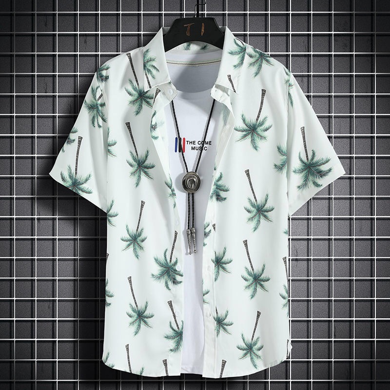 Hawaiian beach shirts Men's sh - огляд і ціна Vintage Hawaiian Floral Shirt