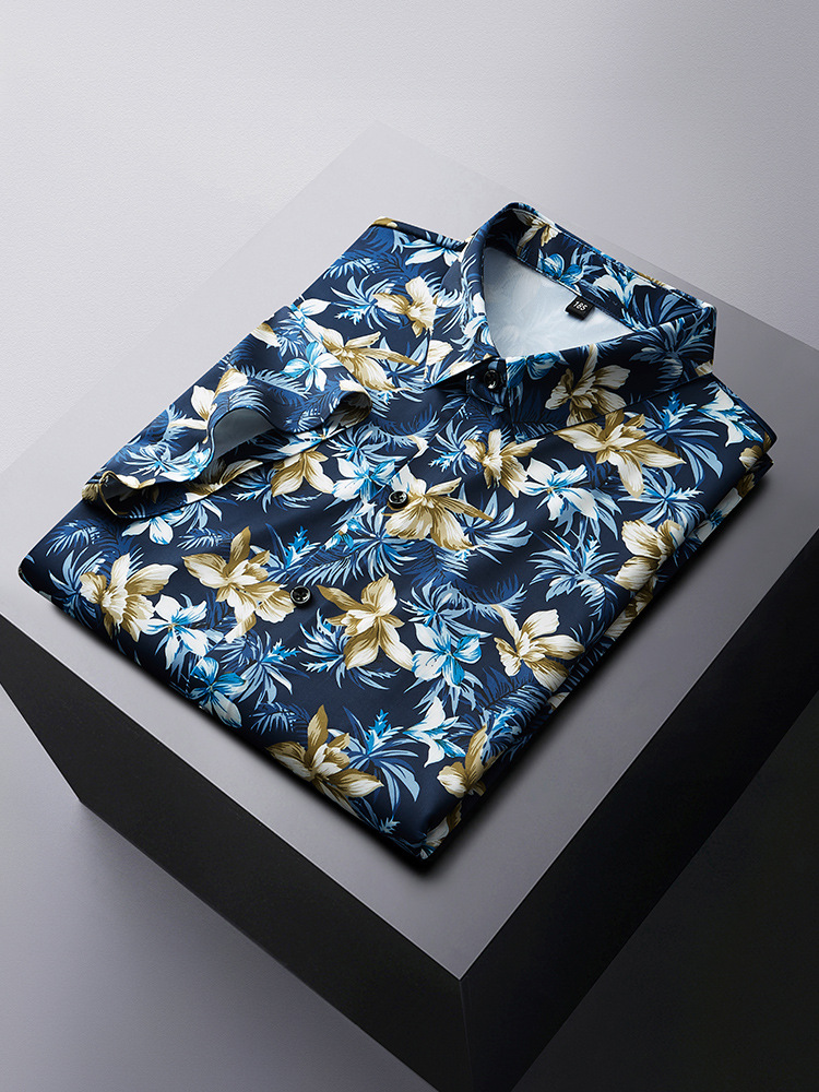 12XL 7XL 6XL Plus Size Men's S - огляд і ціна Vintage Hawaiian Floral Shirt